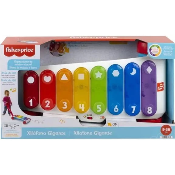 JUGUETE MUSICAL FISHER PRICE XILOFONO GIGANTE