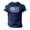 Navy, variant on Distressed American Flag Men Printing T Shirt – USA