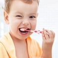 thumbnail image 2 of Manual Toothbrushes For Kids, Four Colorful Options In Premium Material With Non-slip Grip And Suction Cup For Easy Storage, 2 of 6