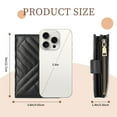 thumbnail image 6 of GAEKEAO Wallets for Women Small Vegan Leather RFID Blocking Bifold Zipper Pocket Wallet Card Case Purse with ID Window, 6 of 6
