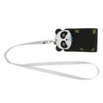 thumbnail image 1 of Greenadscape Lanyard Para Tarjetas De Identificación Con De PVC Negro Y Caricatura Para Oficina, 1 of 8