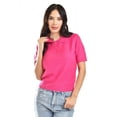 thumbnail image 1 of Blusa de punto tipo polo Roman Fashion /Juvenil, 3056 (Fiusha) fucsia CH, 1 of 5