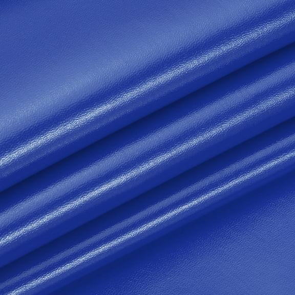 Uxcell 29x17x0.03 Inch PU Leather Book Cloth, Cowhide Grain, Blue