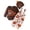 Brown, variant on My 1st Thanksgiving Baby Boy Outfit Long Sleeve Bowtie Romper Suspender Pants with Hat 3 Piece Clothes Set (Brown, 9-12 Months)