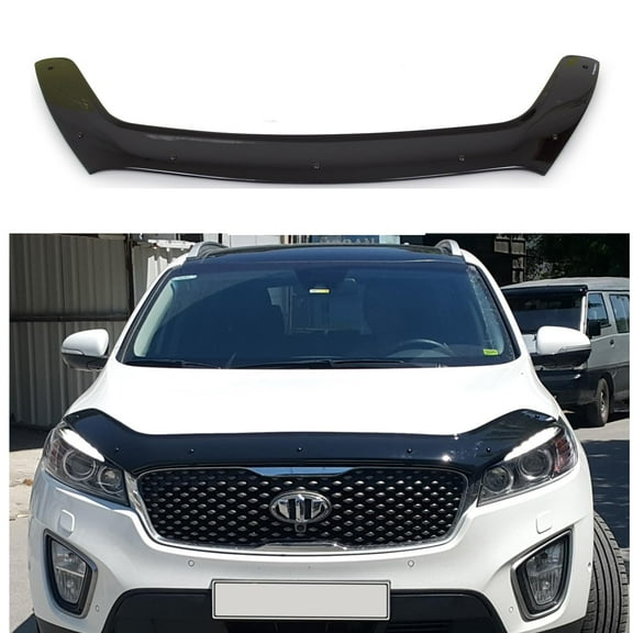 BMY Hood Deflector / Front Bug Shield Compatible for Kia Sorento 2016-2020 Hood Guard Bonnet Protector