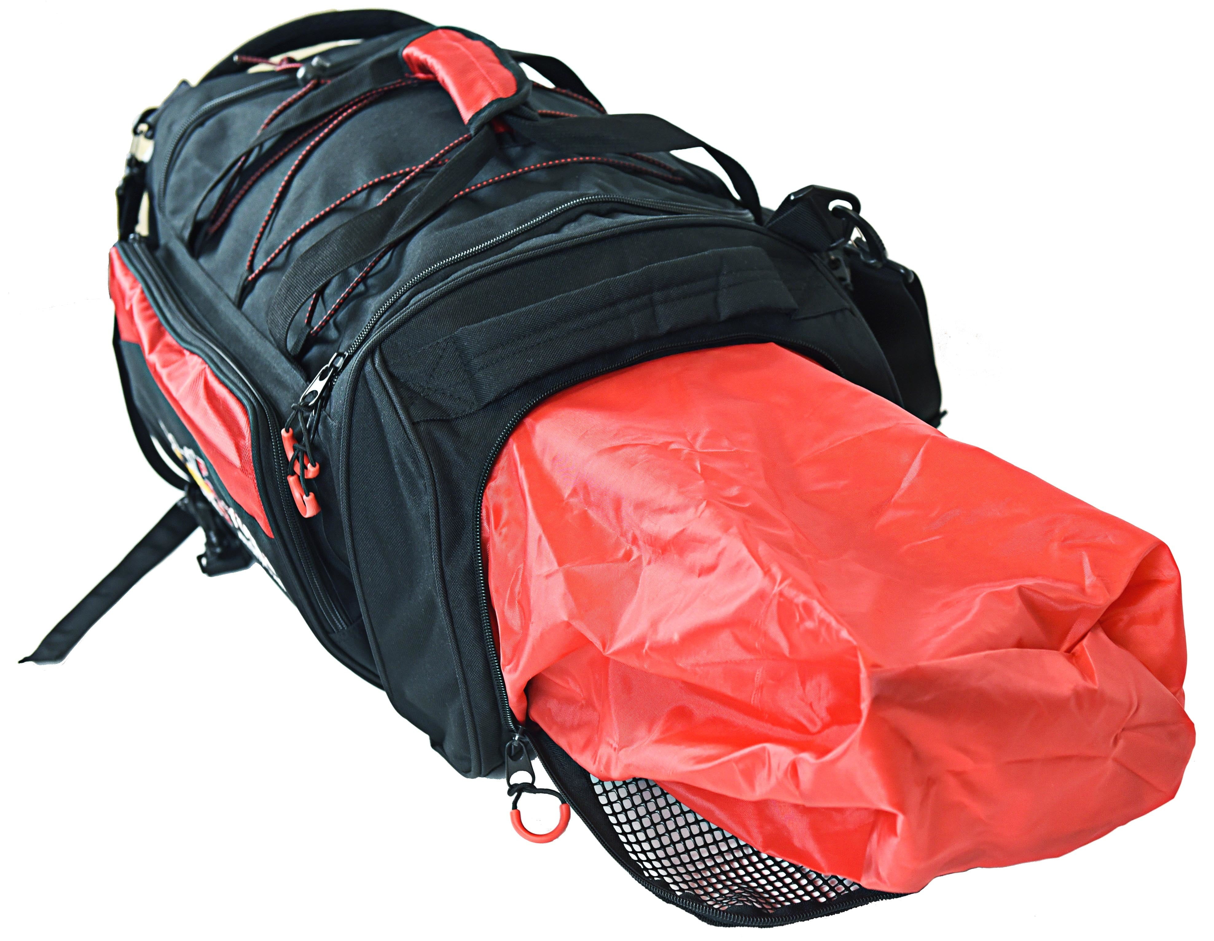 Sport Large Best Gym Duffle Travel Bag Wet Dry Storage Carry On Cobra Grips BackPack BLACK Walmart
