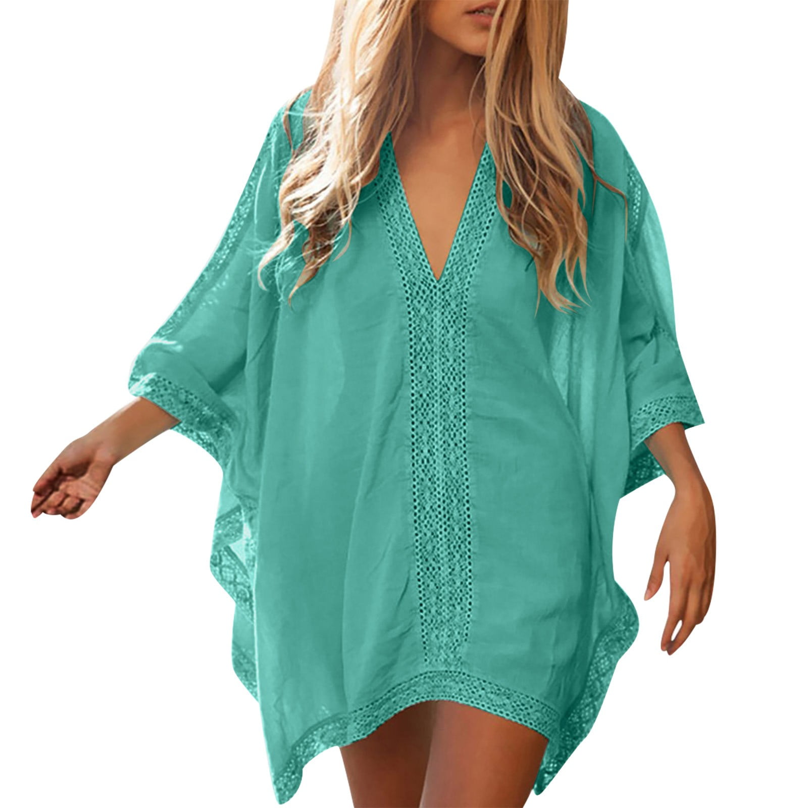 Women Beach Bathing Suit Swim Bikini Swimsuit Oversized Cover Up