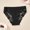 c02Black, variant on Arnsht Cheeky Underwear for Women Large Size High Waist Lace No Show Bikini Soft Breathable Thin Thong Seamless Panties Red XXXXL