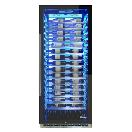Vinotemp - Private Reserve Series 188-Bottle Commercial Wine Cooler - Black