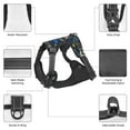 thumbnail image 3 of Naloa Undersea Animals Pet Harness Vest with Traction Rope, Adjustable No-Choke Dog Vest for Outdoor, Walking - X-Large, 3 of 4