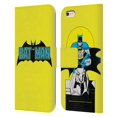 thumbnail image 1 of Head Case Designs Officially Licensed Batman DC Comics Logos Classic 2 Leather Book Wallet Case Cover Compatible with Apple iPhone 6 Plus / iPhone 6s Plus, 1 of 6