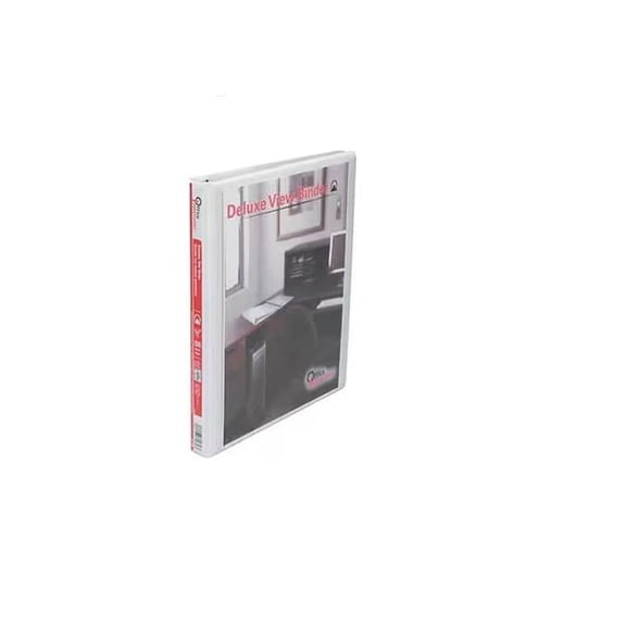 11 x 8.5 in. View Binder with 0.5 in. Round Ring, White
