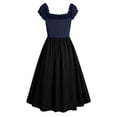 thumbnail image 3 of Élégante Robe Débardeur pour Femmes Sans Manches Midi d'Été avec Poches, 3 of 3