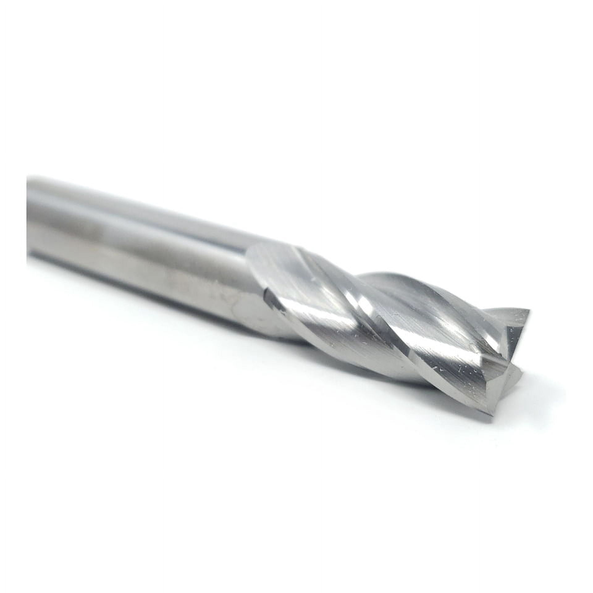 HELONGCO Solid Carbide End Mill, Model EM40375, 3/8" x 7/8" OAL 2 1/2", 1 Piece