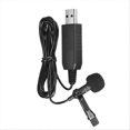 thumbnail image 4 of 150cm Clip-on Microphone,Clip-on Omni-Directional Stereo Microphone, 4 of 5