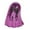 Purple, variant on XHKUYI Halloween Disco Ghost Figurine 7 inch, Silver Mirror Mosaic Spooky Ghost Figurine, Retro Glitter Standing Ghost Ornament for Halloween Party Home Tabletop Display