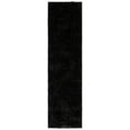 thumbnail image 5 of SAFAVIEH Hi-Lo Seamus Solid Shag Area Rug, Black, 9' x 9' Round, 5 of 5