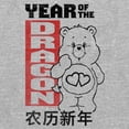 thumbnail image 2 of Men's Care Bears Love-a-Lot Bear Year of the Dragon  Long Sleeve Shirt, 2 of 4