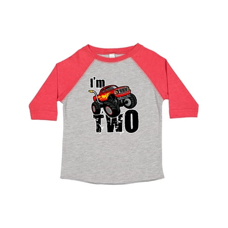 

Inktastic 2nd Birthday Monster Truck Gift Toddler Boy or Toddler Girl T-Shirt