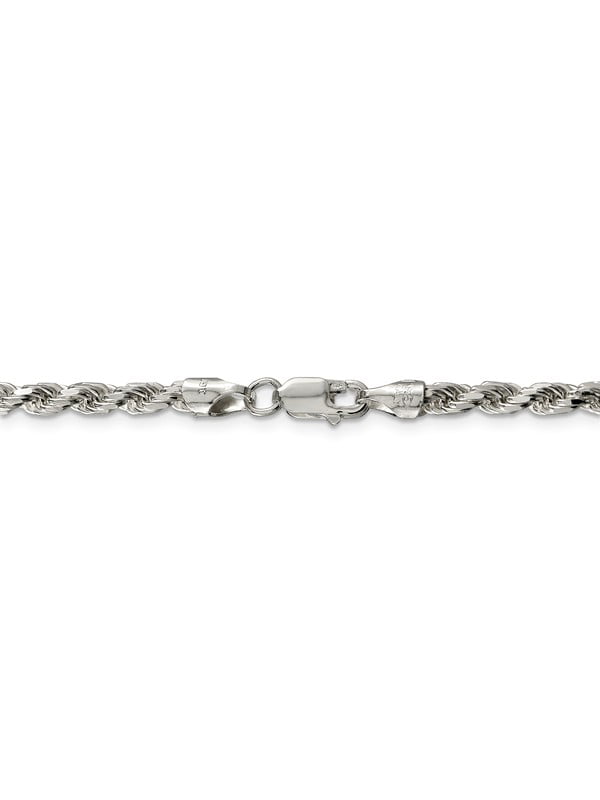 925 Sterling Silver 1.4mm Figaro Mens Chain Bracelet 9 Length