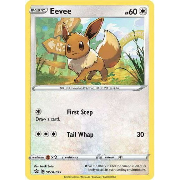 Pokemon Promo   Eevee SWSH095
