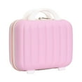 thumbnail image 1 of Bolsa de maquillaje de viaje, bolsa de artículos de tocador, organizador de cosméticos multiusos portátil, bolsa de mano para maquillaje, artículos de y rosa, 1 of 8
