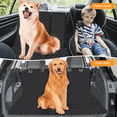 thumbnail image 4 of Cubre Asiento De Carro Para Perro Protector Asiento Mascota Xtellar negro, 4 of 4