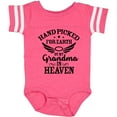 thumbnail image 3 of Inktastic Handpicked for Earth by My Grandma in Heaven Angel Wings Boys or Girls Baby Bodysuit, 3 of 5