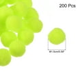 thumbnail image 2 of Pom Felt Balls Fabric 1.5cm 15mm Bright Green for Crafts Project DIY 200 Pcs, 2 of 7