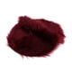 thumbnail image 5 of Alfombra de piel de oveja artificial natural, suave y larga - Alfombra de lana extra larga, Vino rojo, 5 of 9