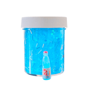 Ramune Blue Raspberry Soda Handmade Scented Clear Slime Sensory Toy 4oz