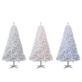 thumbnail image 1 of Árbol de Navidad Holiday Time De Artificial Madison Pine Pre-iluminado Blanco Luces LED Cambio de Color 1.98 m, 1 of 4