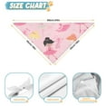 thumbnail image 6 of Dog Bandana 2 Pack,Ballet Princess Pattern Bandanas for Dogs,Cat Bandana,Small/ Large Dog Bandana 2 Size,Dog Bandanas, 6 of 6