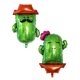 thumbnail image 2 of KAKOWELY globos de aluminio con forma de cactus para fiestas de festivales. Suministros para fiestas., 2 of 5
