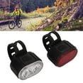 thumbnail image 4 of Bike Light Set, Lightweight Portable USB Rechargeable LED Bike Lights Set  For Camping, 4 of 8