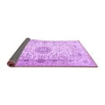 thumbnail image 2 of Ahgly Company Indoor Rectangle Medallion Purple Traditional Area Rugs, 4' x 6', 2 of 4