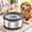 8L+2 Filters, variant on 12l Dog Water Bowl No S3.1 Gallon Super Large Capacity Stainless Steel Splash 405oz Slow Drinking Feeder With Non-slip Base Pet Di