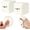 2pcs, variant on Seal Tofu Squishy, White Cube Slow Rising Squeeze Fidget Block, Soft Moldable Silky Dough Sensory Plaything, Cute Seal Face Design Desk Accessory Suitable for Adult Daily Relaxation