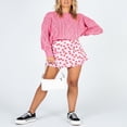 thumbnail image 3 of Pull-Over Surdimensionné pour Femmes Automne Col Rond Manches Longues Pull Tricoté Épais Blouse Haut, 3 of 7