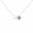 Soccer silver, variant on Sports Heart Necklace for Women, Plated Copper Ball Pendant Necklace with 16+3 Inch Chain, Basketball Soccer Volleyball Softball Jewelry Gift