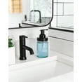 thumbnail image 3 of Jarmazing Products Vintage Blue Glass Mason Jar Foaming Dispenser – Two-Pack, 3 of 4