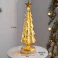 thumbnail image 3 of Adornos de árbol de Navidad de vidrio brillante, decoración luminosa de escritorio para el hogar, luz LED de noche, decoraciones para fiestas navideñas, festivales, regalo para niños, 3 of 5