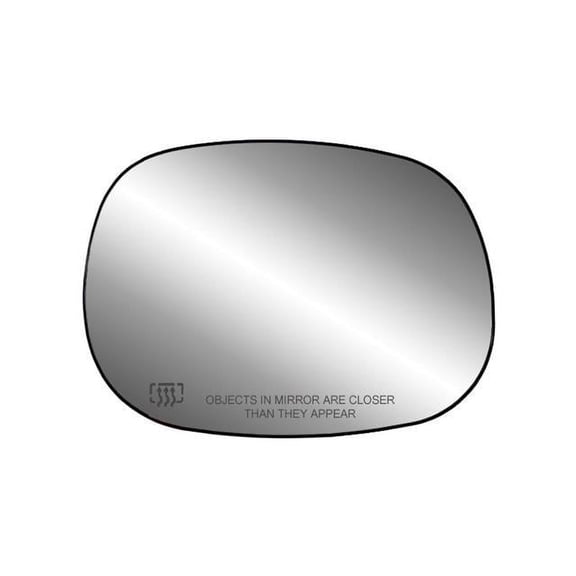 30016 - Fit System Passenger Side Heated Mirror Glass w/ backing plate, Dodge Dakota Pick-Up 97-00, Durango 98-03, Full Size Van 94-03, Pick-Up 98-02, 6 5/8" x 9 1/4" x 9 3/8" (foldaway Mirrors, 6x9)