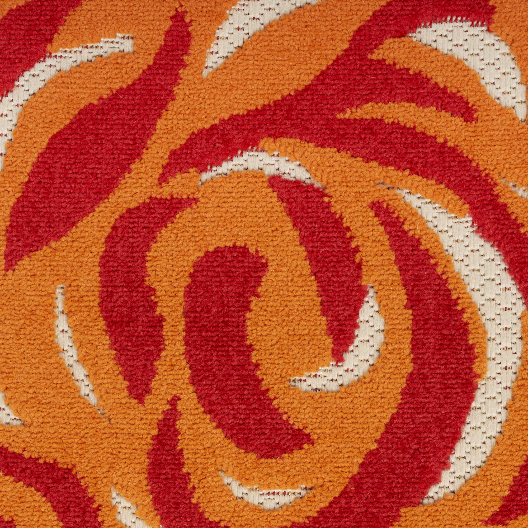 Nourison Aloha Indoor/Outdoor Multicolor 7'10" x 10'6" Area Rug, (8x11)