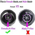 thumbnail image 5 of 6-fins Female For Ninja Blender Blade Replacement Parts With Auto Iq Blenders, 5 of 5