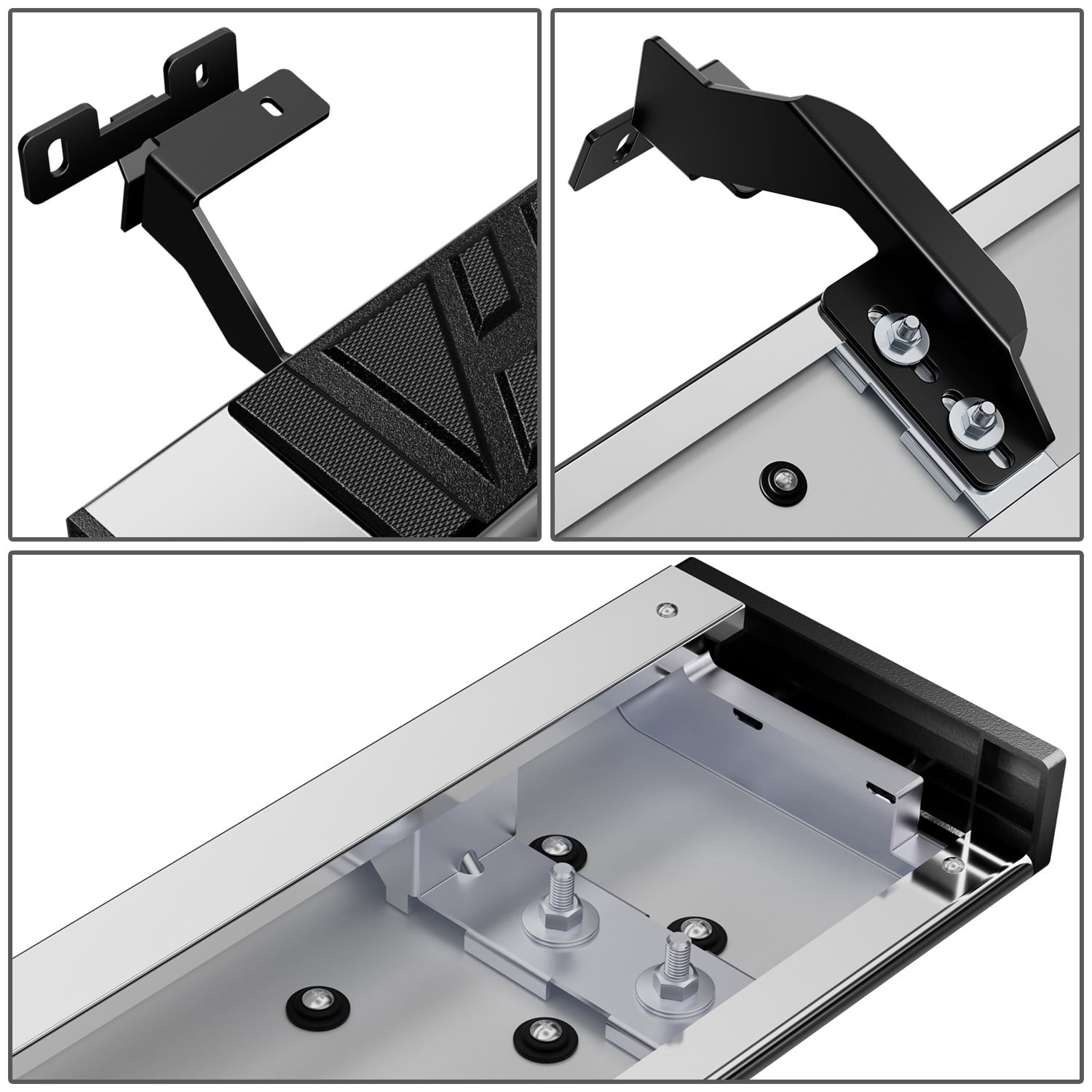 DNA Motoring 6.5" Side Step Nerf Bars Running Boards for 2005-2010 Lexus RX330 RX350 RX400h RX450h
