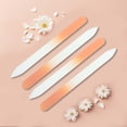 thumbnail image 6 of Unique Bargains Glass Double-sided Nail File Manicure Tool 4 Pcs Orange, 6 of 6