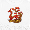 thumbnail image 4 of Inktastic 2024 Year of the Dragon- New Years Girls Toddler Dress, 4 of 5