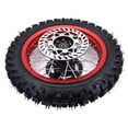thumbnail image 4 of Applies to 1.85-12 Inch Rear 12" Wheel 80/100-12 Dirt Tire  Rims With Brake Disc Plate and Sprocket For Dirt Bike Motorcycle, 4 of 6