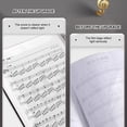 thumbnail image 4 of Multifuntional Music Folders Plastic Texture Choir Folder Plastic Music Sheet Folder for Student Professional Storaging, 4 of 10